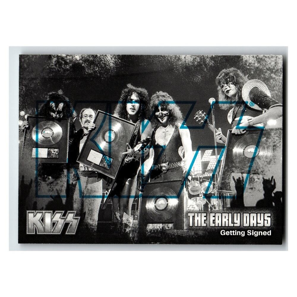KISS Getting Signed 2009 Press Pass 9 The Early Days